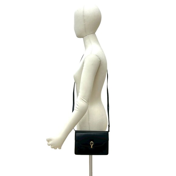 GUCCI (Old Gucci) Vintage Calf Leather Mini Shoulder Bag/Pochette/Sacoche, Na... - Picture 2 of 10
